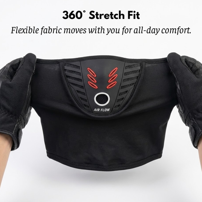 BikerZoneZ Anti-Fog 2.0 Fleece-Lined Winter Balaclava