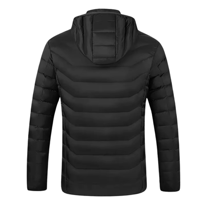 Thermal Heated Puffer Jacket – Waterproof & Windproof