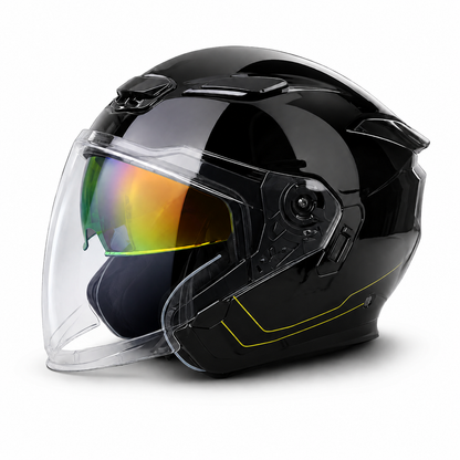 BikerZoneZ™ Sport Street Helmet - DOT Certified