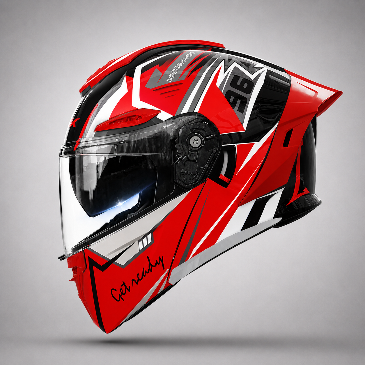BikerZoneZ™ Apex Flip-Up Motorcycle Helmet