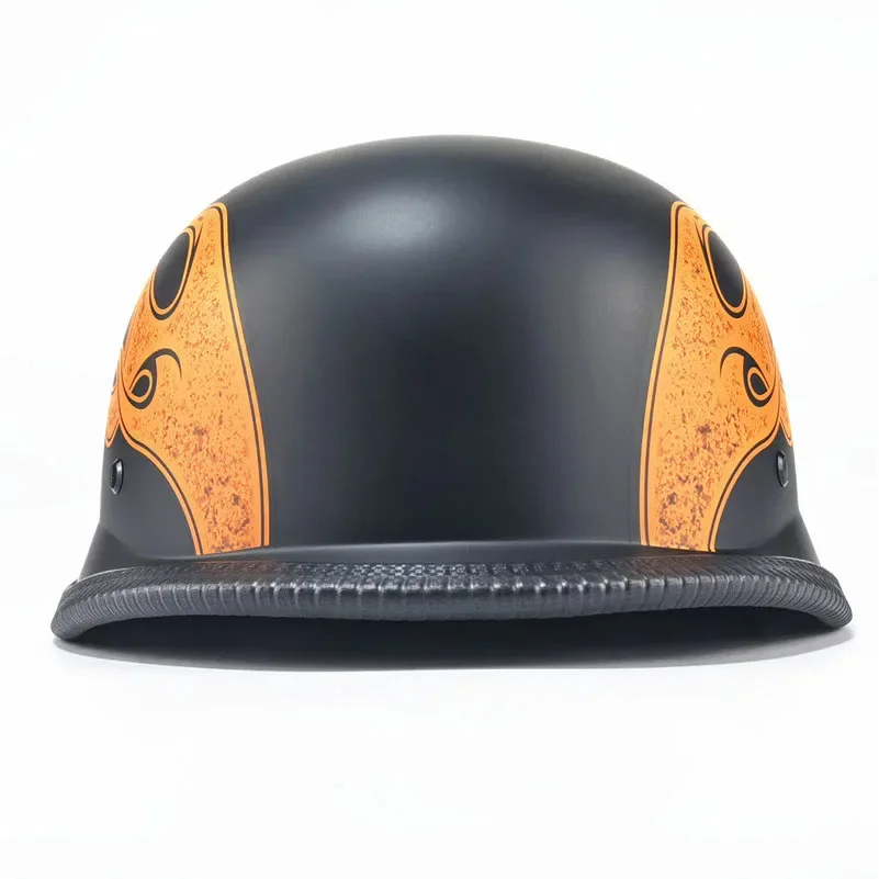 Premium Vintage Half Face Helmet –  DOT Approved