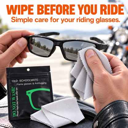 BikerZoneZ Anti-Fog Lens Cloth