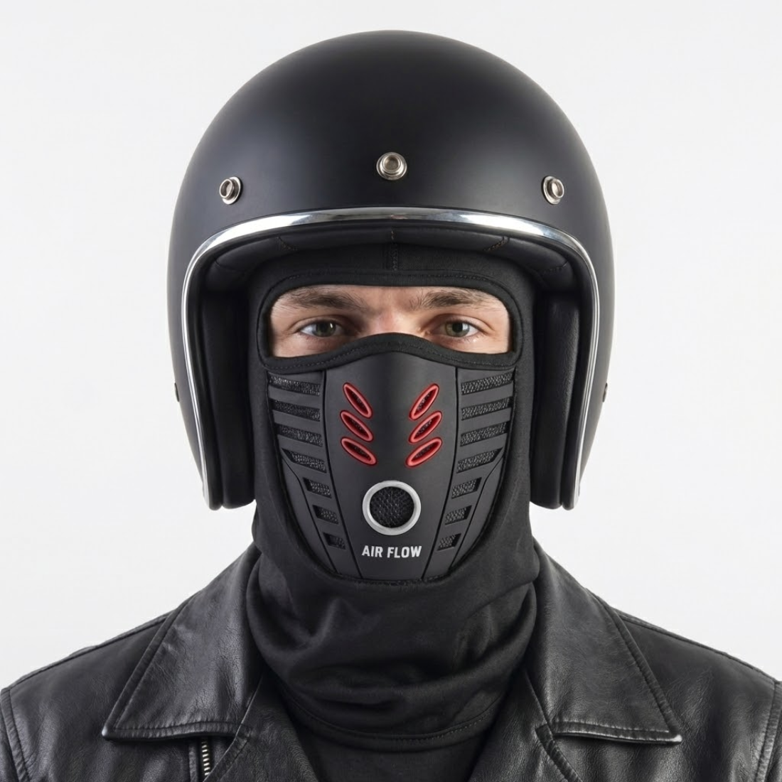 BikerZoneZ Anti-Fog 2.0 Fleece-Lined Winter Balaclava