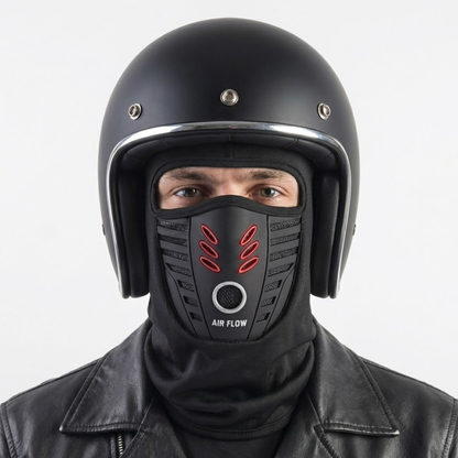 BikerZoneZ Anti-Fog 2.0 Fleece-Lined Winter Balaclava