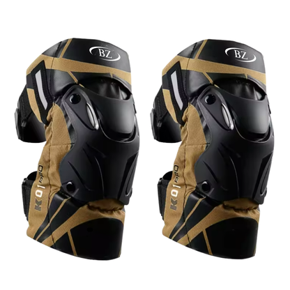 BikerZoneZ Protective Motorbike Knee Pads