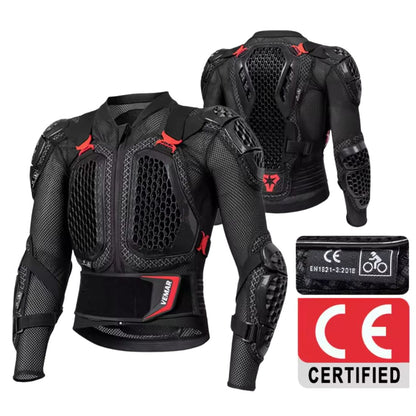 BikerZoneZ CE Full-Body Motorcycle Armor Suit