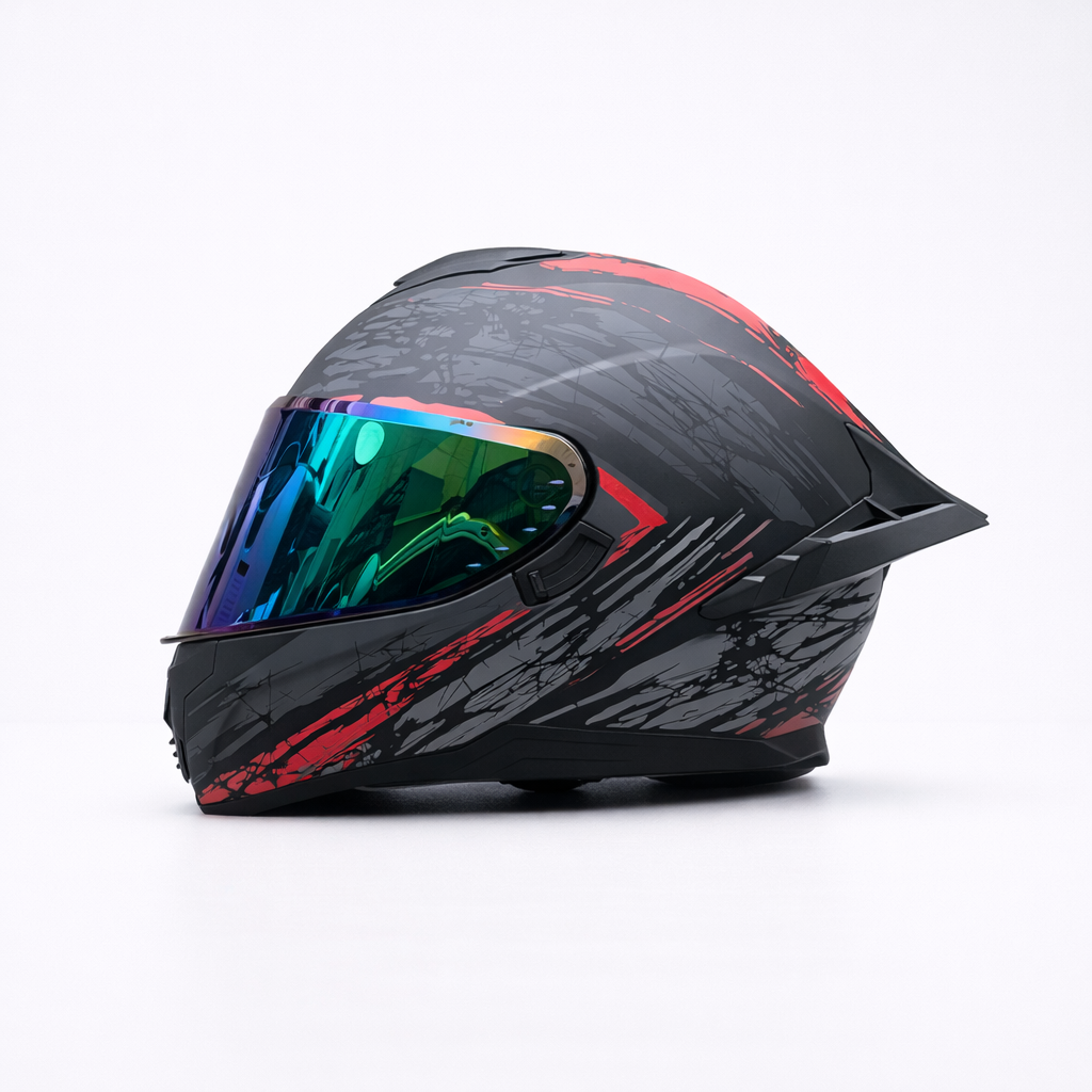 LVS-703 Pro Big Tail Fullface Helmet