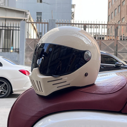 Retro Street Full-Face Helmet