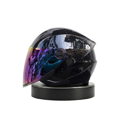 ORZ Premium Open-Face Helmet – Dual Visor Performance Edition