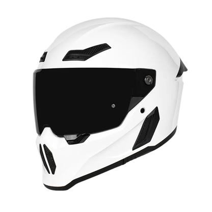 BikerZoneZ Shadow Rider Full Face Helmet – DOT Approved