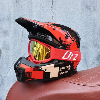 ORZ Full Face Off-Road Motocross Helmet