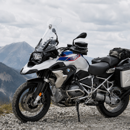 BikerZoneZ Adjustable Motorcycle Wind Deflector