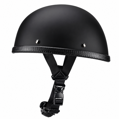 BikerZoneZ™ Vintage Half Face Motorcycle Helmet