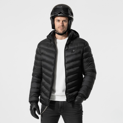 Thermal Heated Puffer Jacket – Waterproof & Windproof