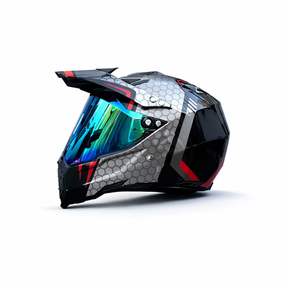 WLT-128 Professional Motocross Helmet – DOT & ECE Certified
