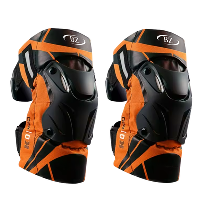 BikerZoneZ Protective Motorbike Knee Pads