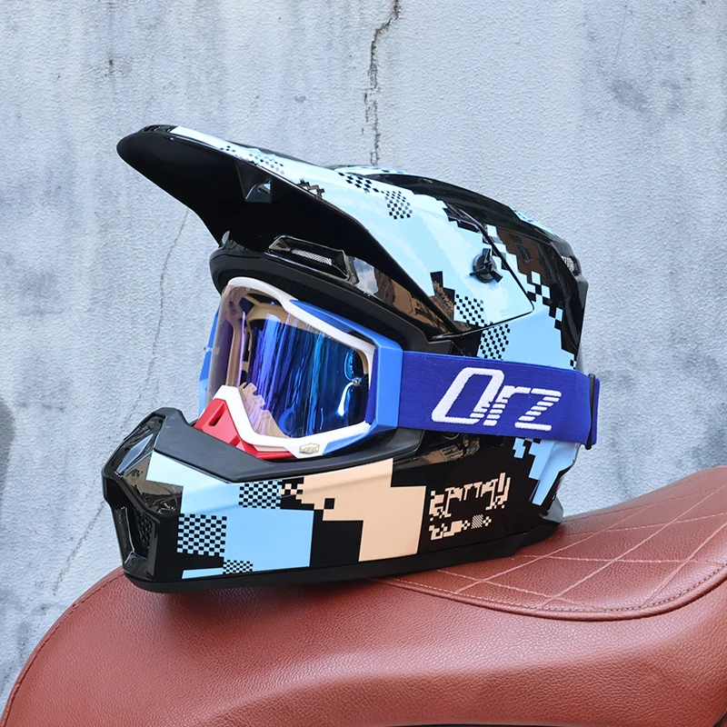 ORZ Full Face Off-Road Motocross Helmet
