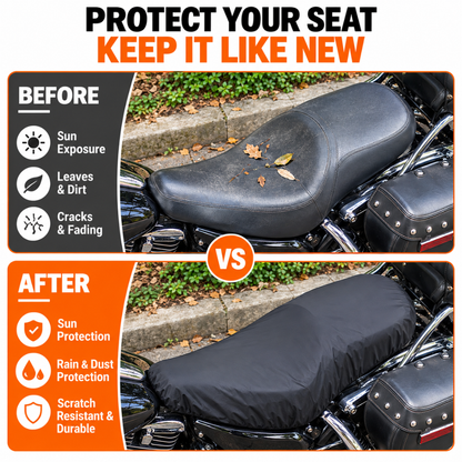 BikerZoneZ SeatShield™ Sun & Rain Seat Cover