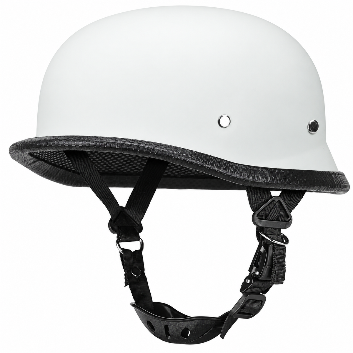 Vintage German Half Helmet | DOT Certified Halloween