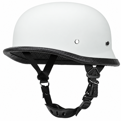 Vintage German Half Helmet | DOT Certified Halloween