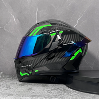 Black Green - Blue Lens