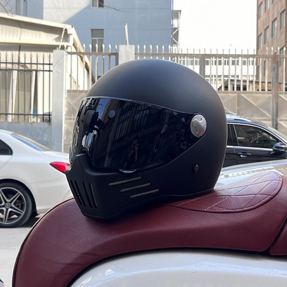 Retro Street Full-Face Helmet