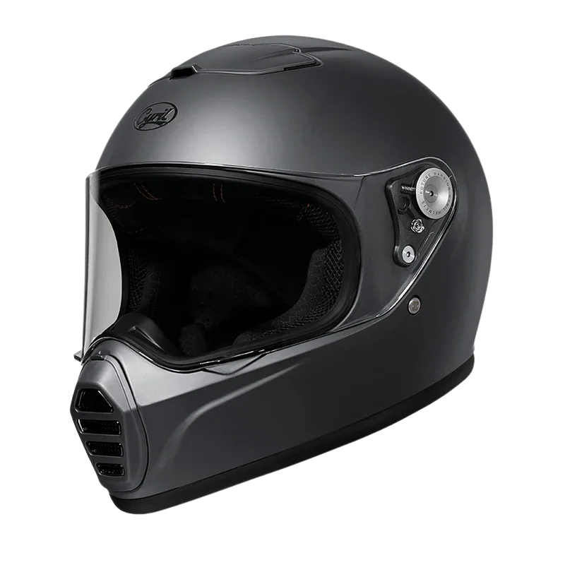 RoadSpirit Vintage Full-Face Helmet – DOT & ECE Approved