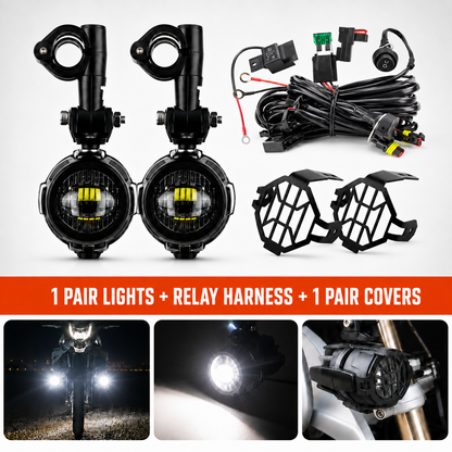 BikerZonez Auxiliary Lights