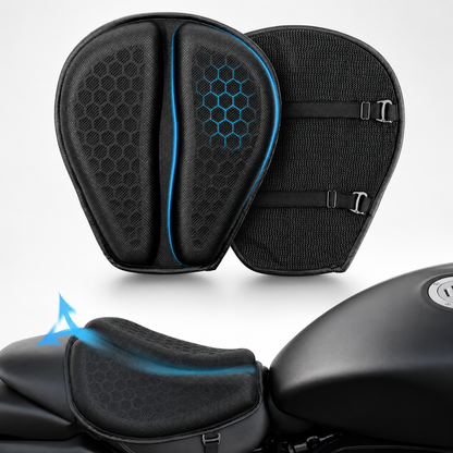 Bikerzonez HexFlow Motorcycle Seat Cushion