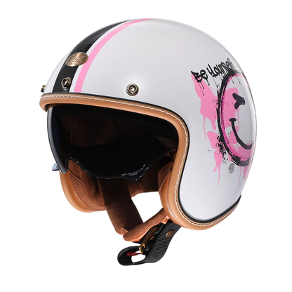 CYRIL B206 Retro Pro Open Face Helmet – DOT & ECE Approved