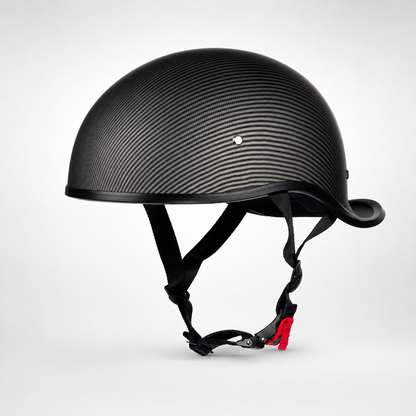 BikerZoneZ™ Street Half Helmet - DOT Approved