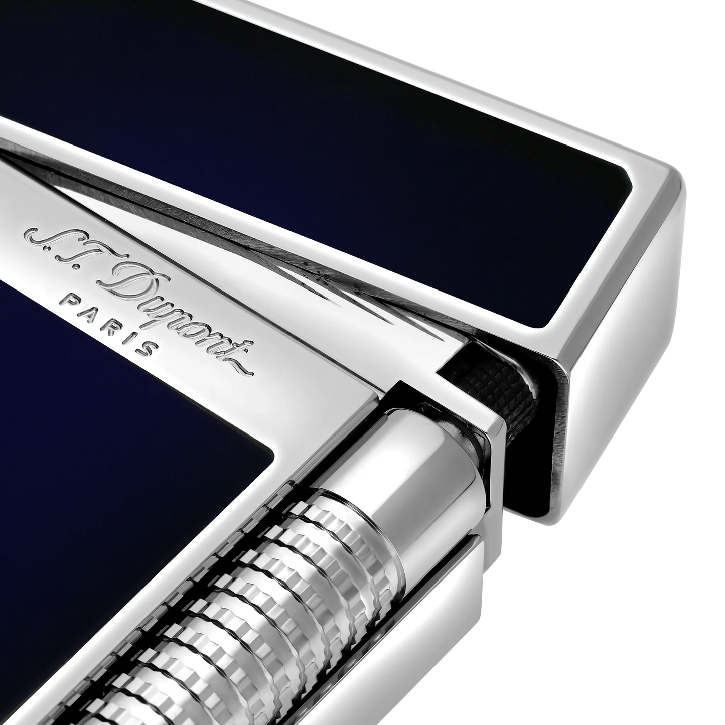 French Enamel Silver Luxury Lighter