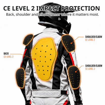 BikerZonez Pro CE Level 2 Riding Suit