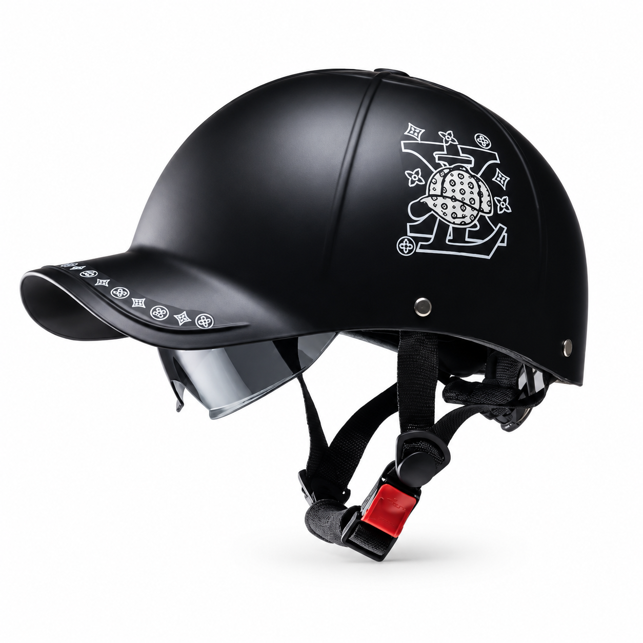 BikerZoneZ RoadCap™ DOT & ECE Half Helmet