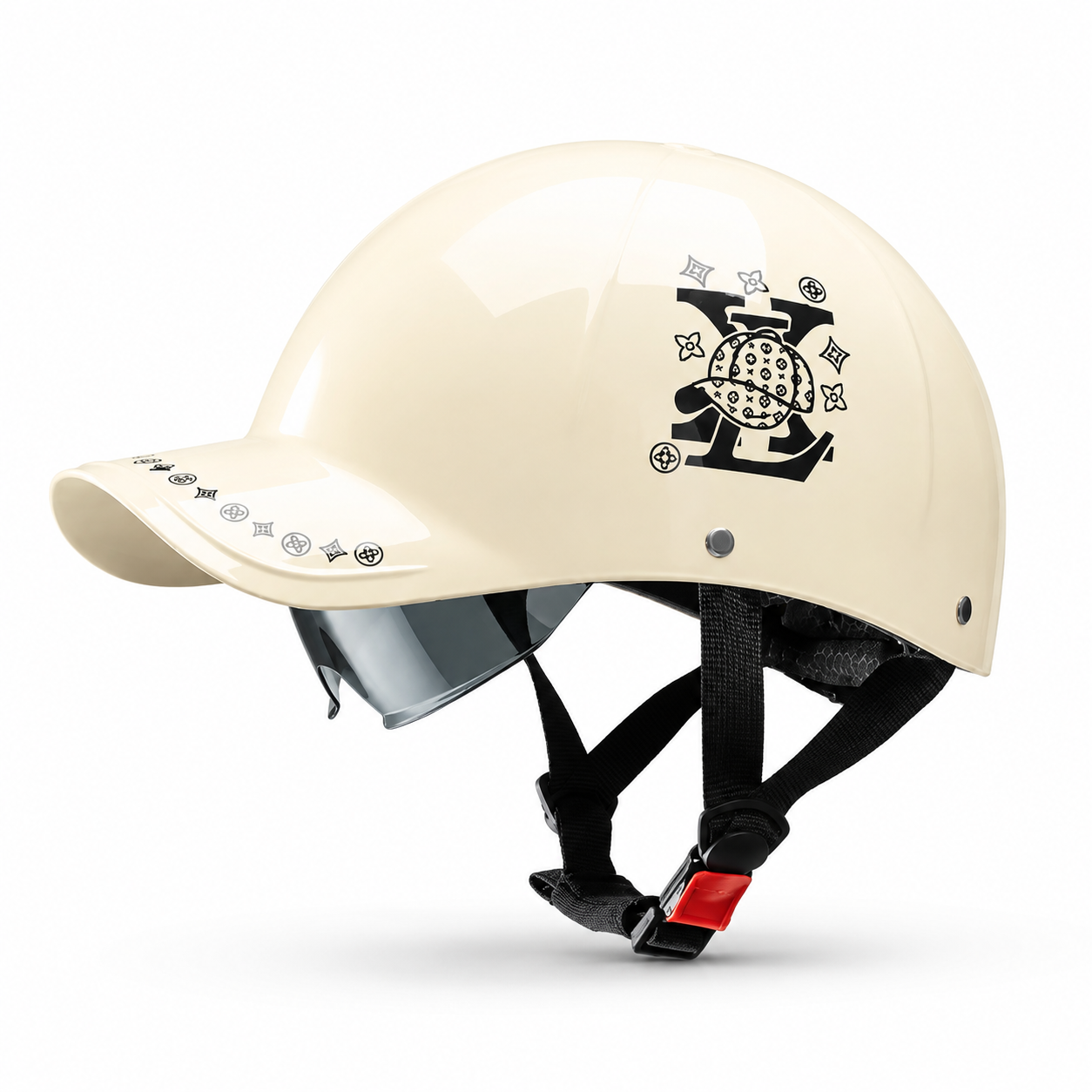 BikerZoneZ RoadCap™ DOT & ECE Half Helmet