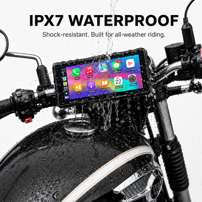 BikerZonez 6.86” Motorcycle CarPlay