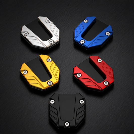 BikerZoneZ Motorcycle Kickstand Pad