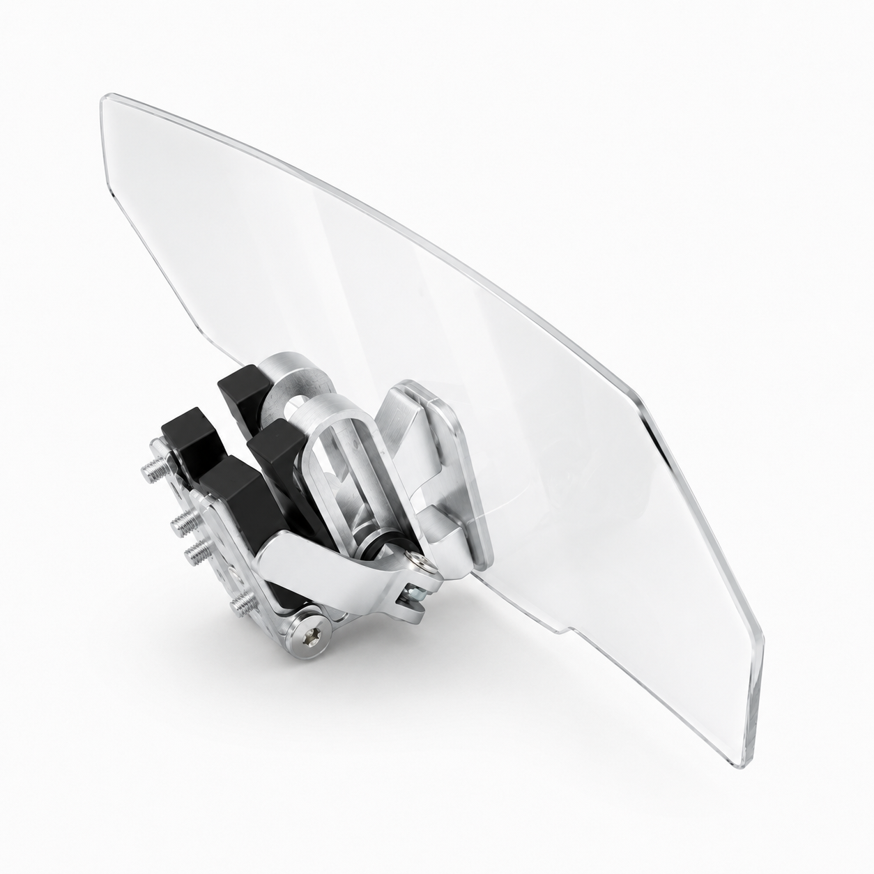 BikerZoneZ Adjustable Motorcycle Wind Deflector