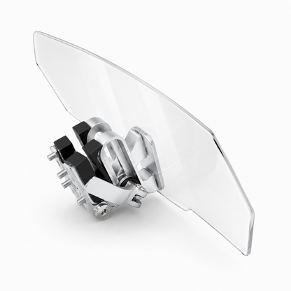 BikerZoneZ Adjustable Motorcycle Wind Deflector