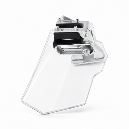 BikerZoneZ Adjustable Motorcycle Wind Deflector