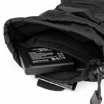 BikerZoneZ™ Heated Motorcycle Gloves - Full-Hand Warmth