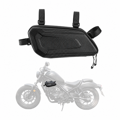 BikerZonez Low Profile Hard Shell Motorcycle Side Bag