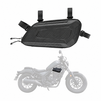 BikerZonez Low Profile Hard Shell Motorcycle Side Bag