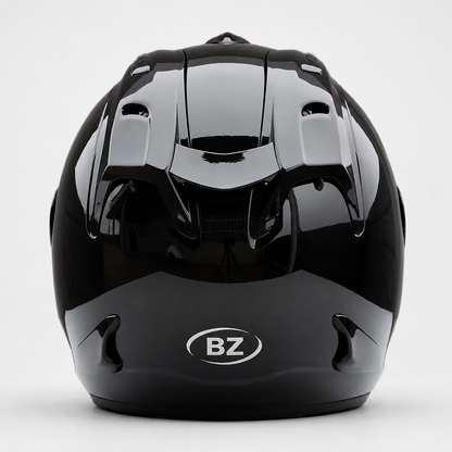 BikerZoneZ Ram-4™ Open Face Half Helmet