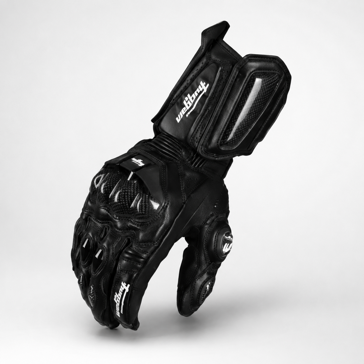 BikerZoneZ StormGuard Waterproof Motorcycle Gloves