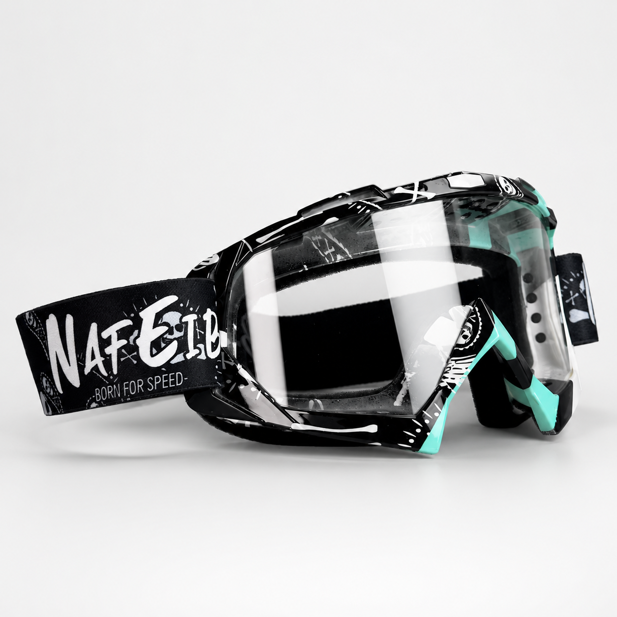 BikerZoneZ ApexView Motocross Goggles