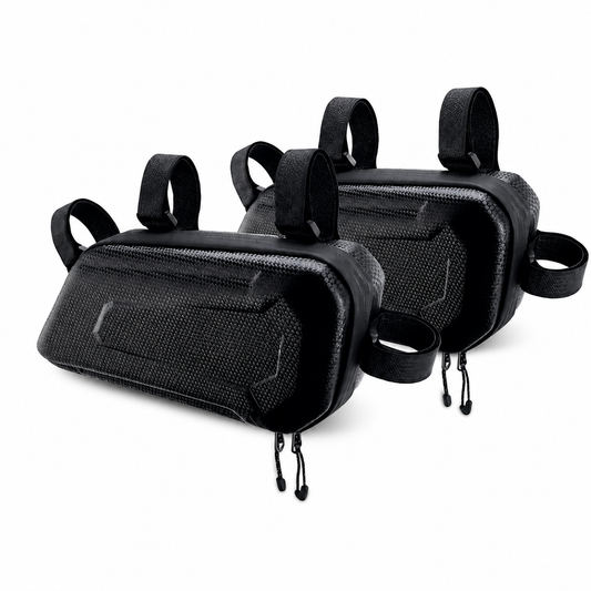 BikerZonez Low Profile Hard Shell Motorcycle Side Bag