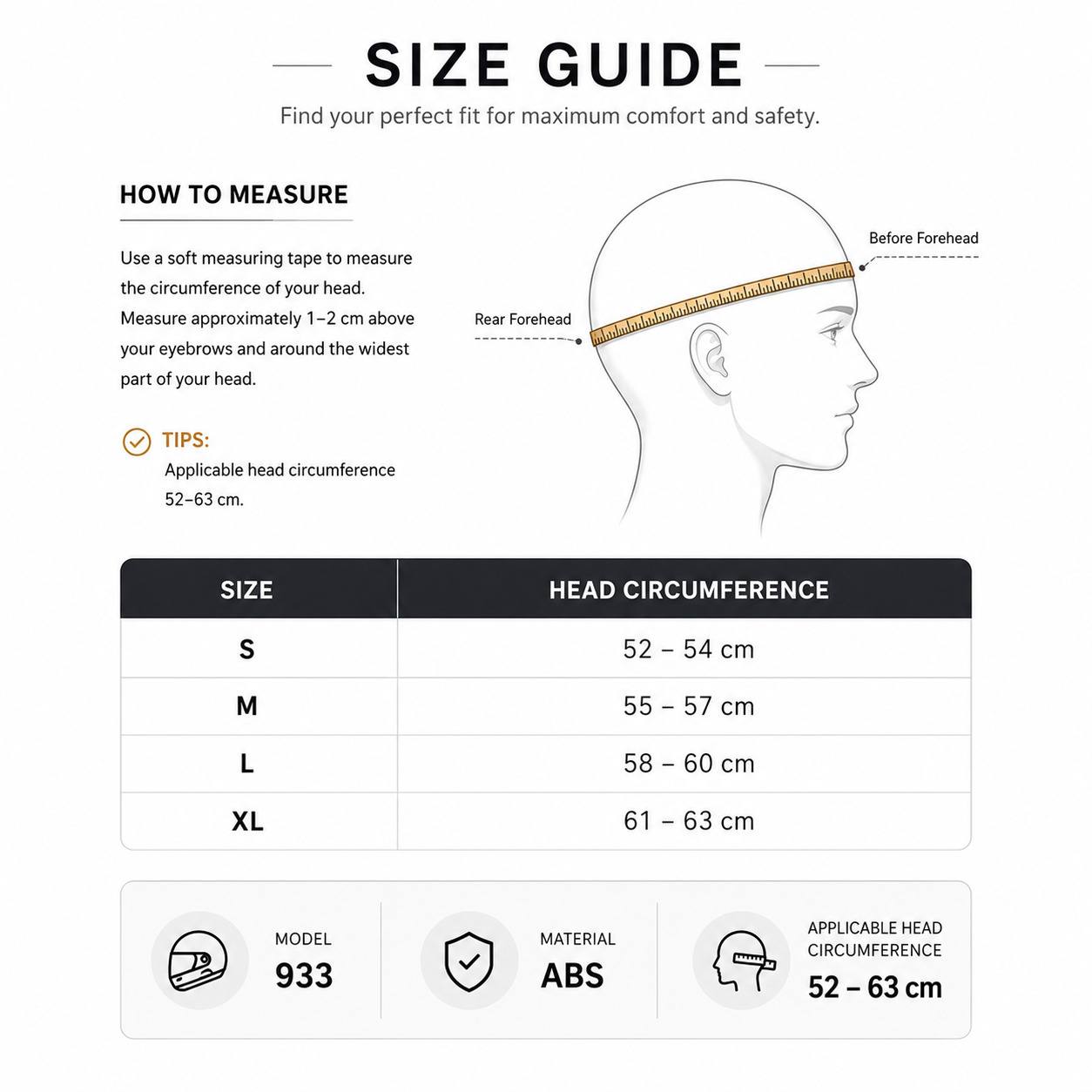 BikerZoneZ MotoCat™ Full Face Helmet