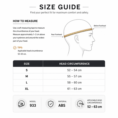 BikerZoneZ MotoCat™ Full Face Helmet