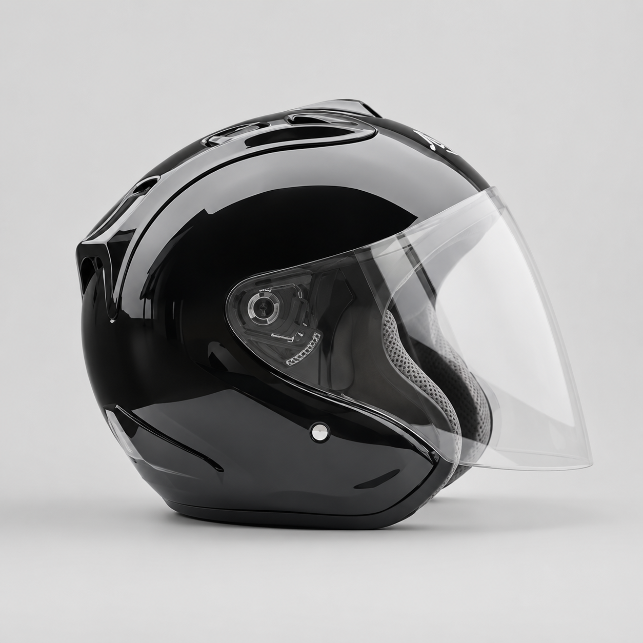 BikerZoneZ Ram-4™ Open Face Half Helmet
